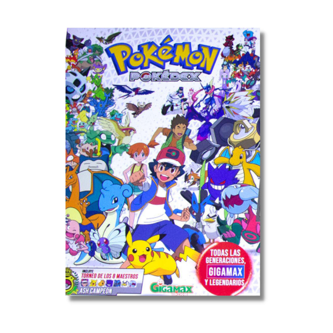 Album Pokemon Pokedex Editorial Gigamax Completo