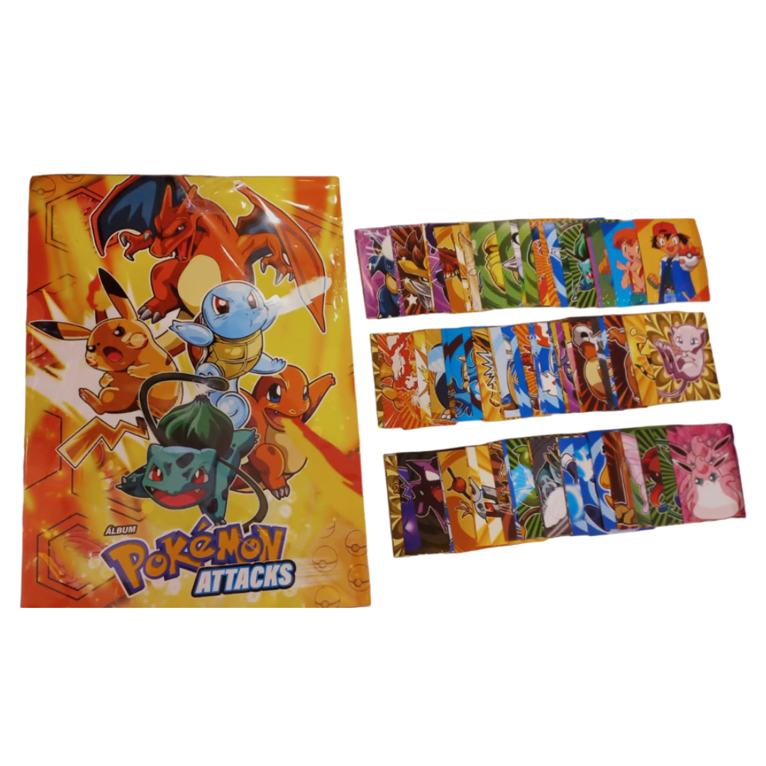 Album Pokemon Attack Completo