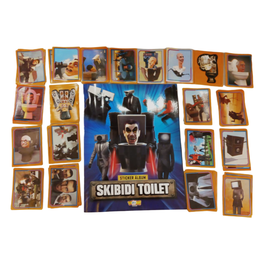 Album Skibidi Toilet Editorial Wow Completo