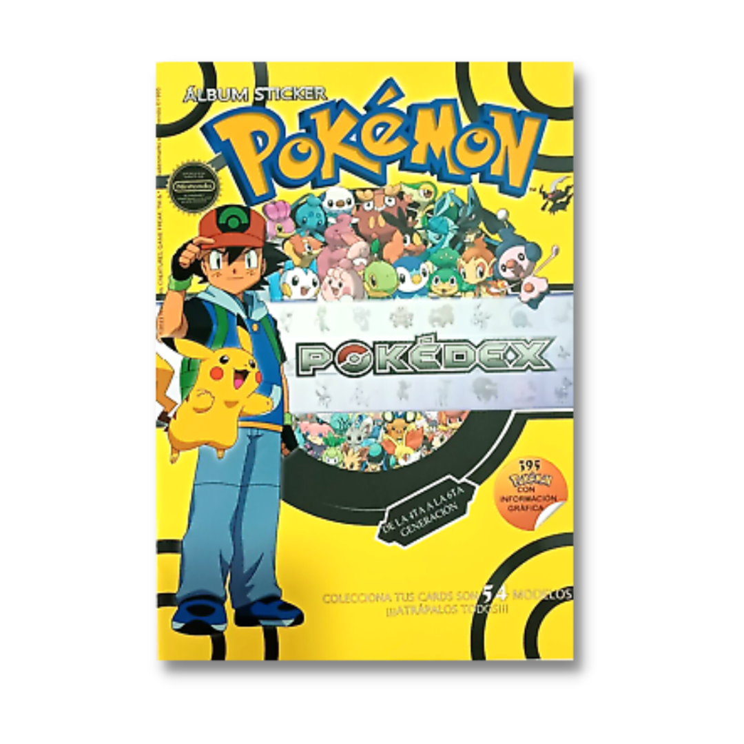Album Pokemon Pokedex Parte II Completo