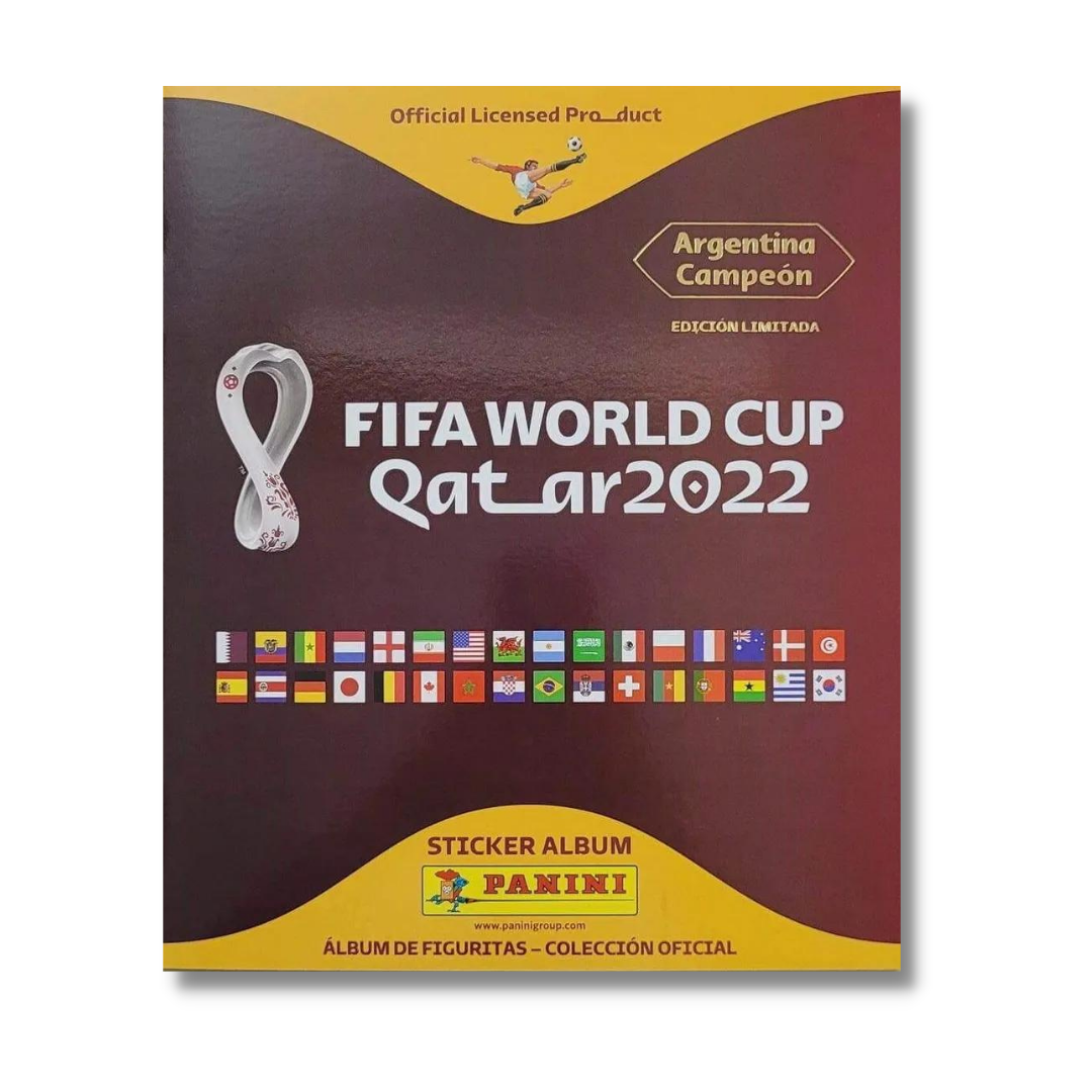 Album Vacio Qatar 2022 Sello Argentina Campeón