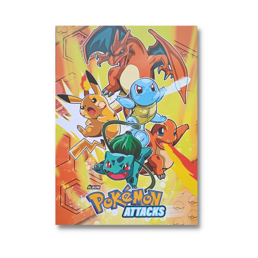 Album Pokemon Attack Completo