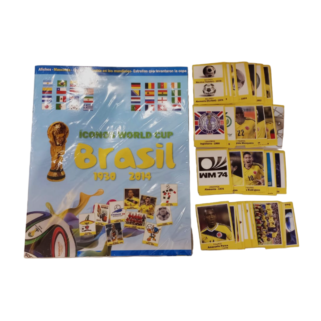 Album Iconos Brasil 2014 Completo