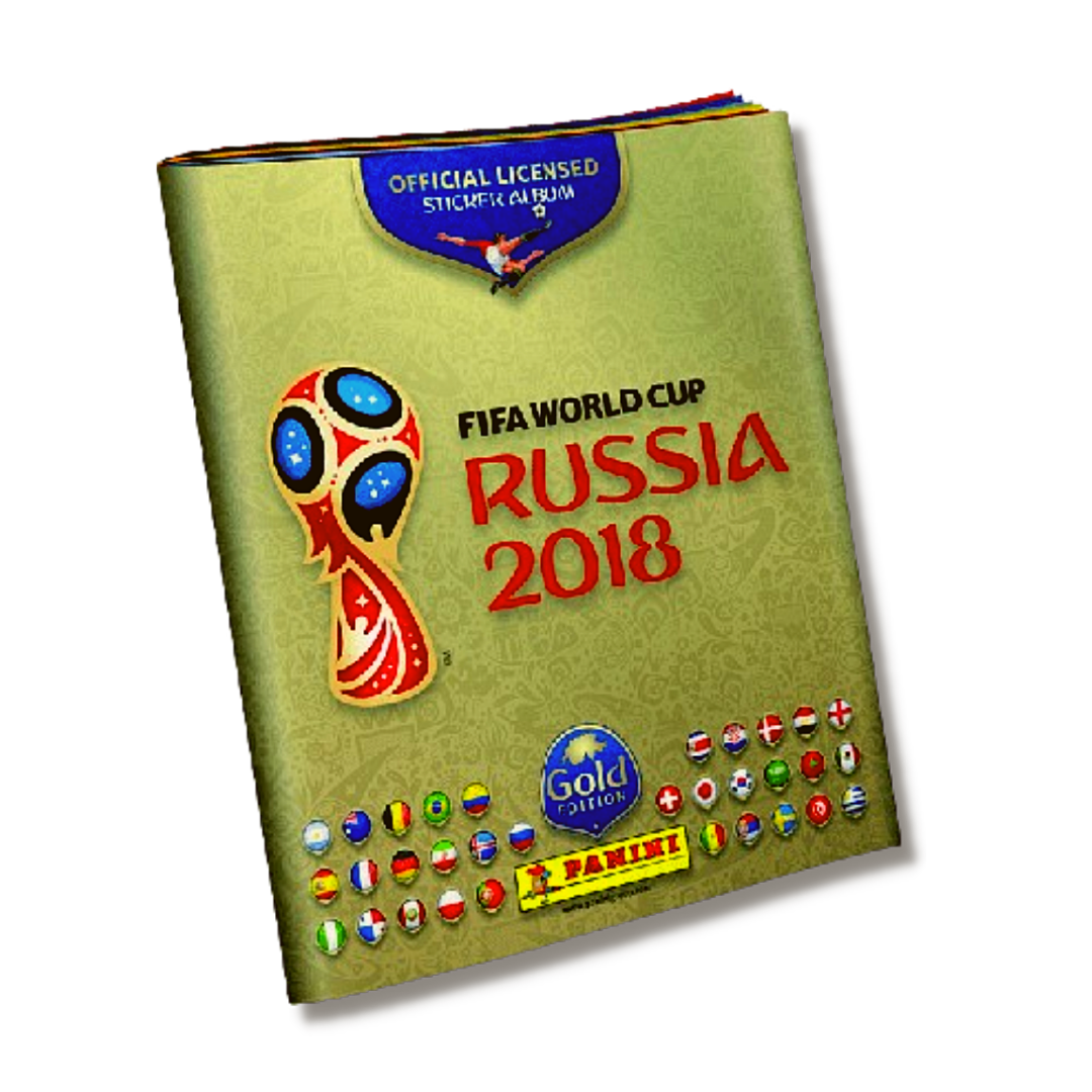 Album Fascímil Rusia 2018 Gold Edition Panini