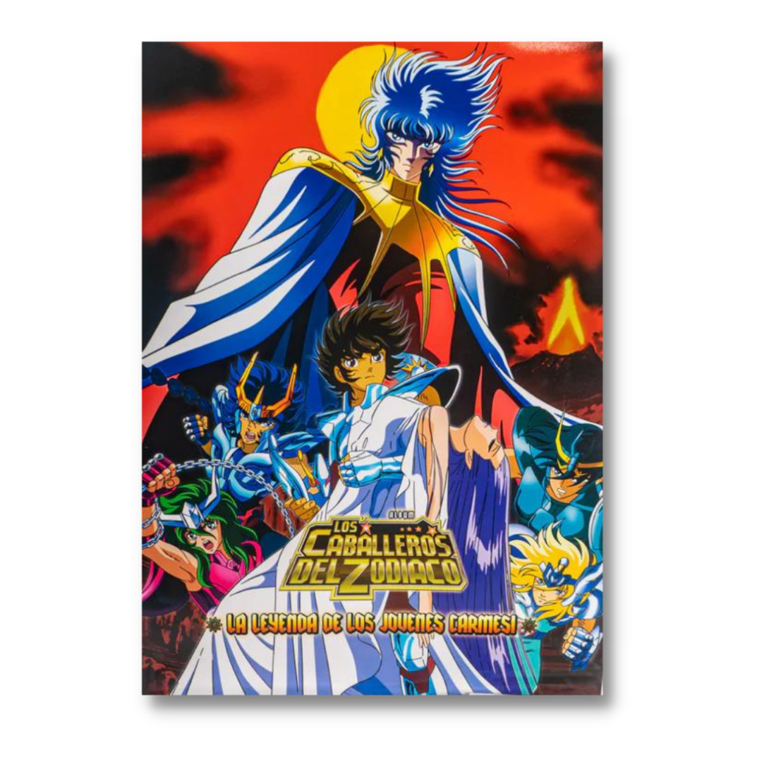 Album Caballeros Zodiaco Leyenda Jovenes Carmesí Completo