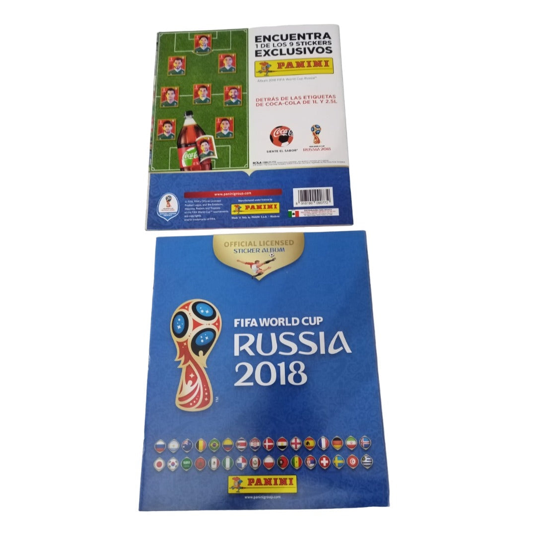Album Rusia 2018 Panini Vacio Version Mexico