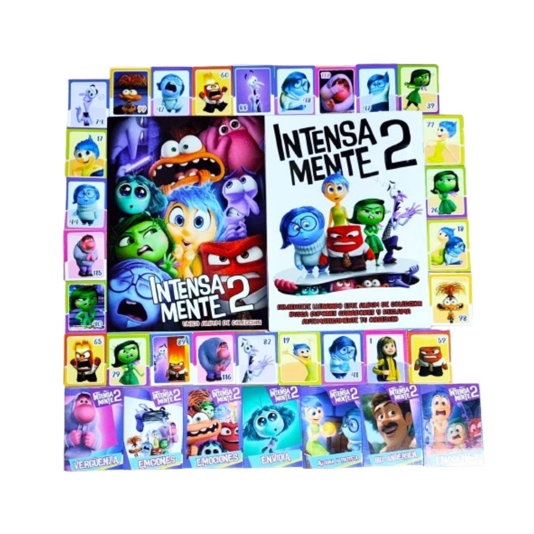 Album Intensamente 2 (version 3) + Paquete 50 Sobres