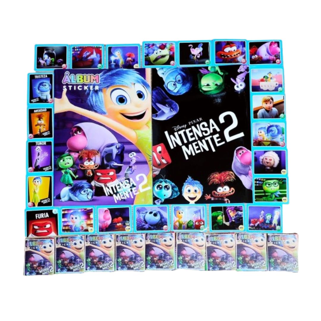 Album Intensamente 2 (version 2) + Paquete 50 Sobres