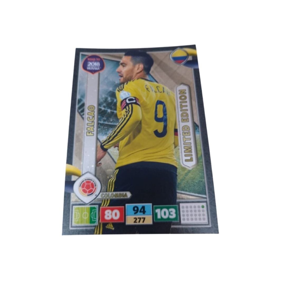 Limited Edition Radamel Falcao Road to Rusia 2018 Panini Adrenalyn XL