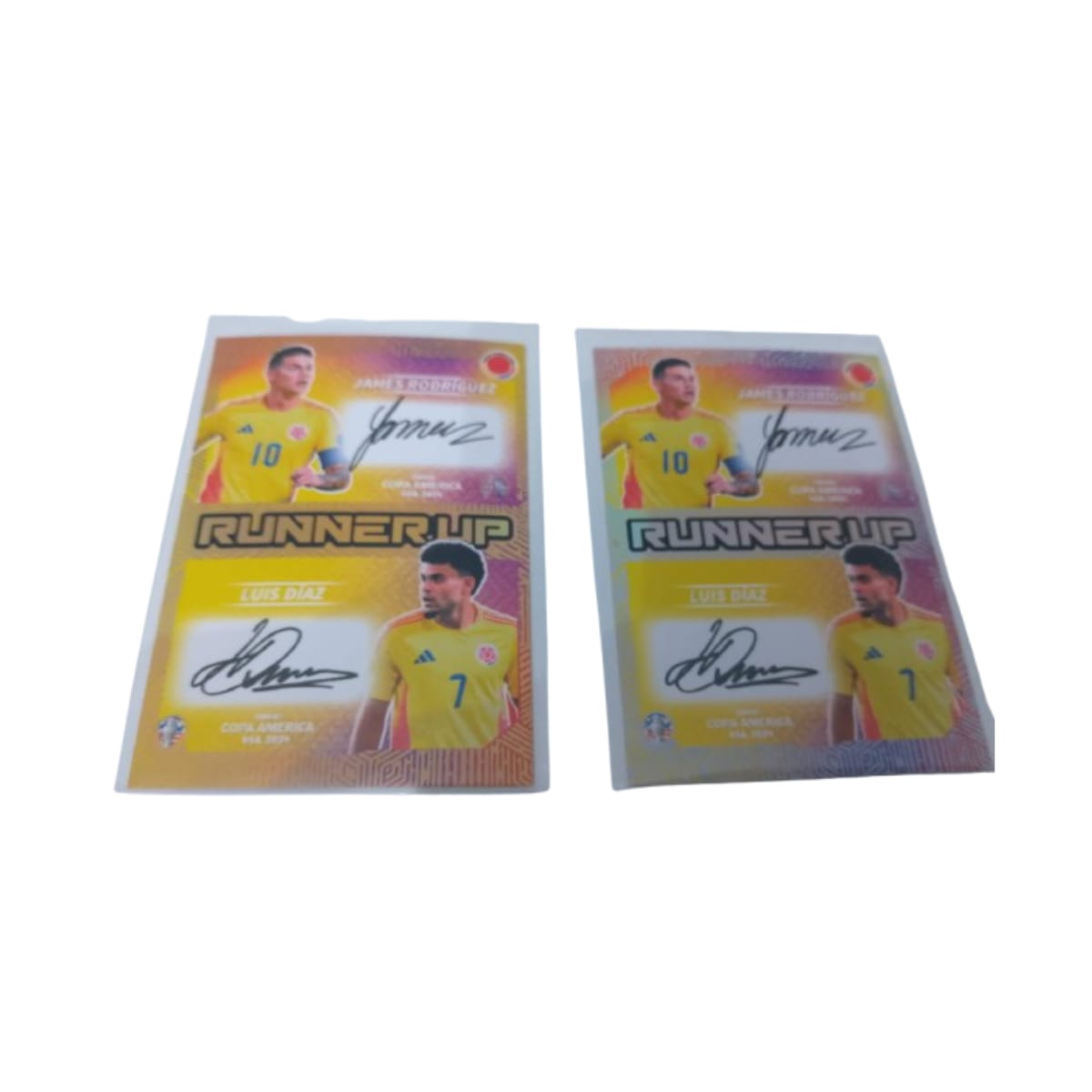 Firma Dual Silver + Gold James Rodriguez + Luis Diaz Flash Edition Copa America 2024