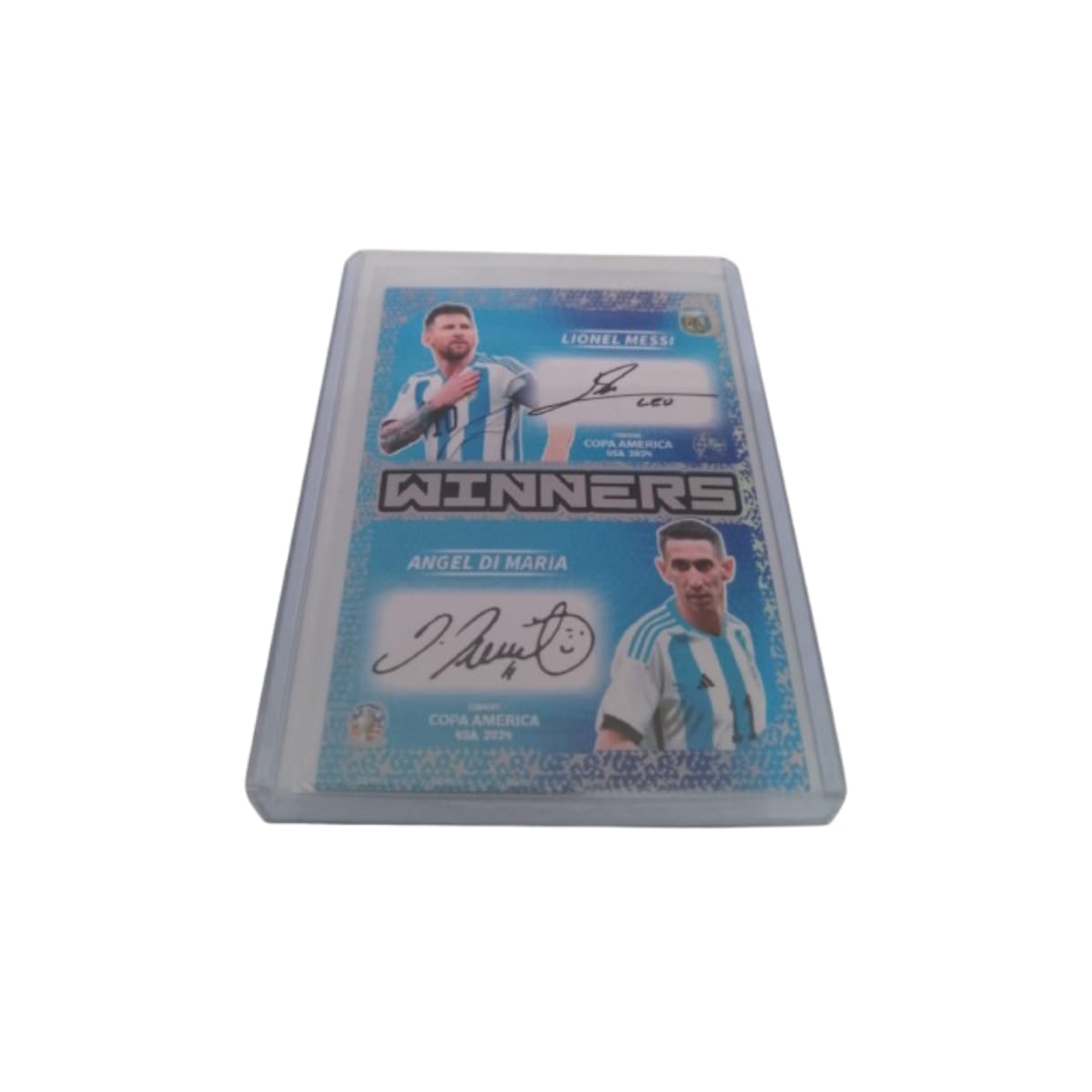 Firma Silver Dual Lionel Messi + Di Maria Flash Edition Copa America 2024