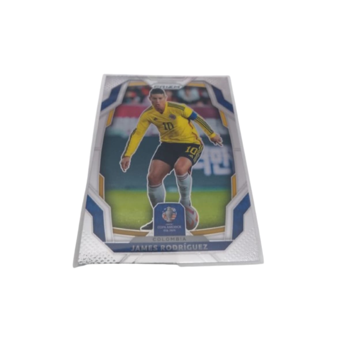 Tarjeta Base James Rodriguez Prizm Panini Copa America 2024