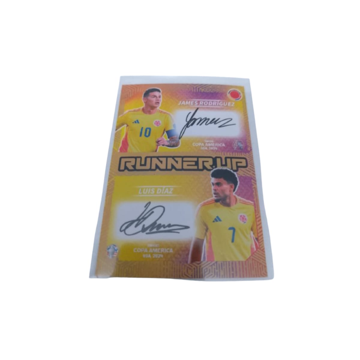 Firma Gold Dual James Rodriguez + Luis Diaz Flash Edition Copa America 2024