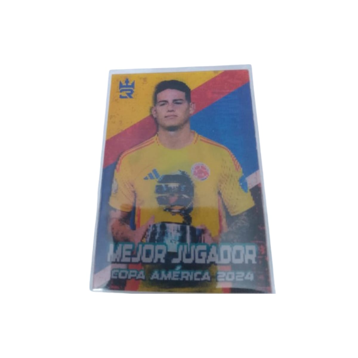 Tarjeta 3D James Rodriguez 3 Reyes Copa America 2024