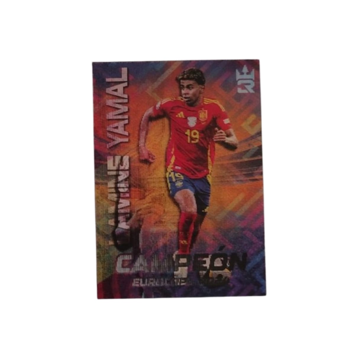 Tarjeta 3D Lamine Yamal 3 Reyes Copa America 2024