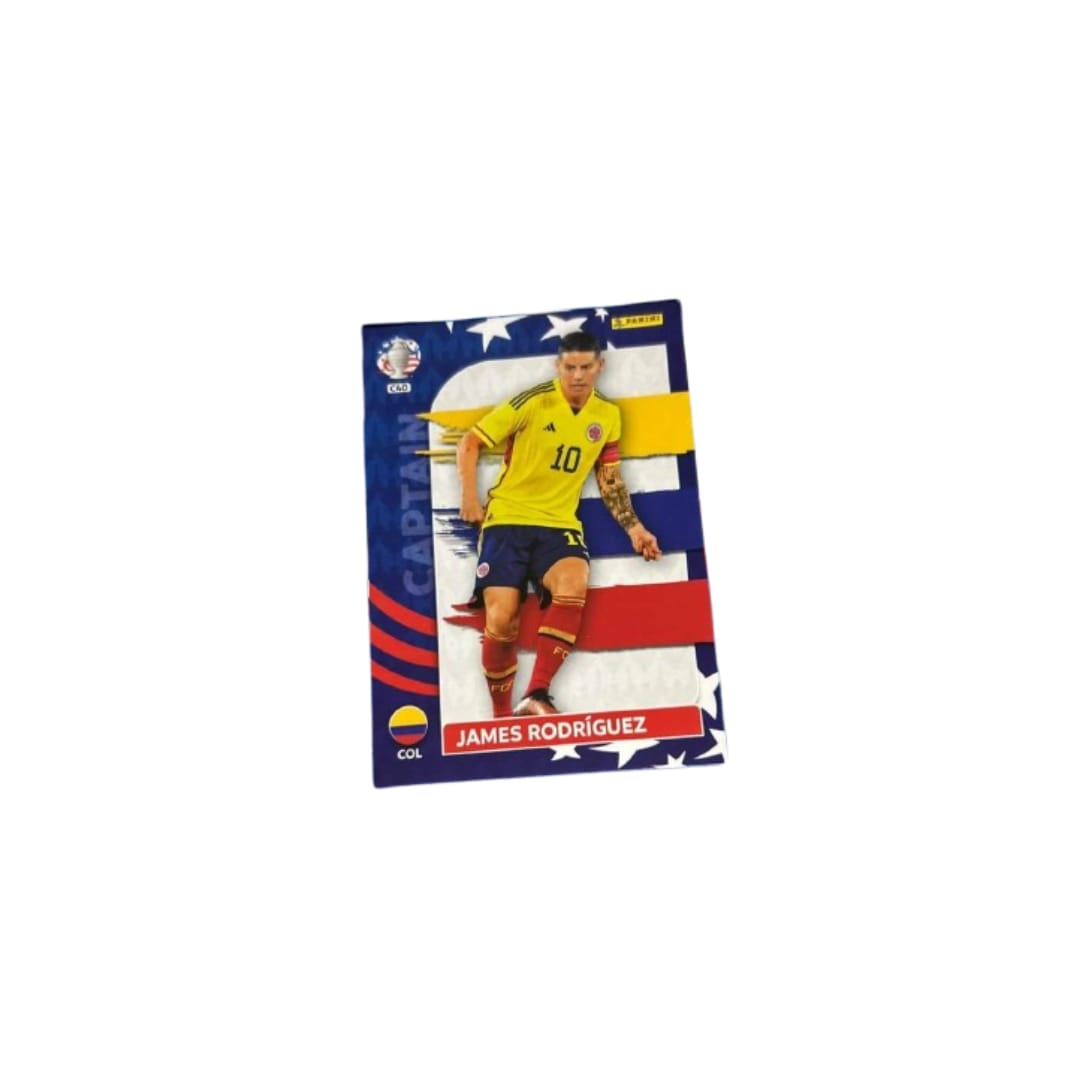 Tarjeta James Rodriguez Update Copa America 2024 Panini