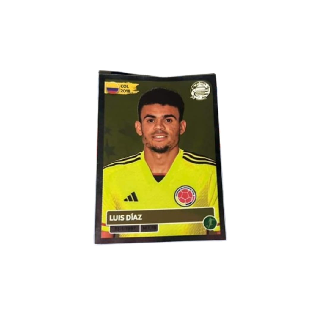 Sticker Holografico Luis Diaz Update Copa America 2024 Panini