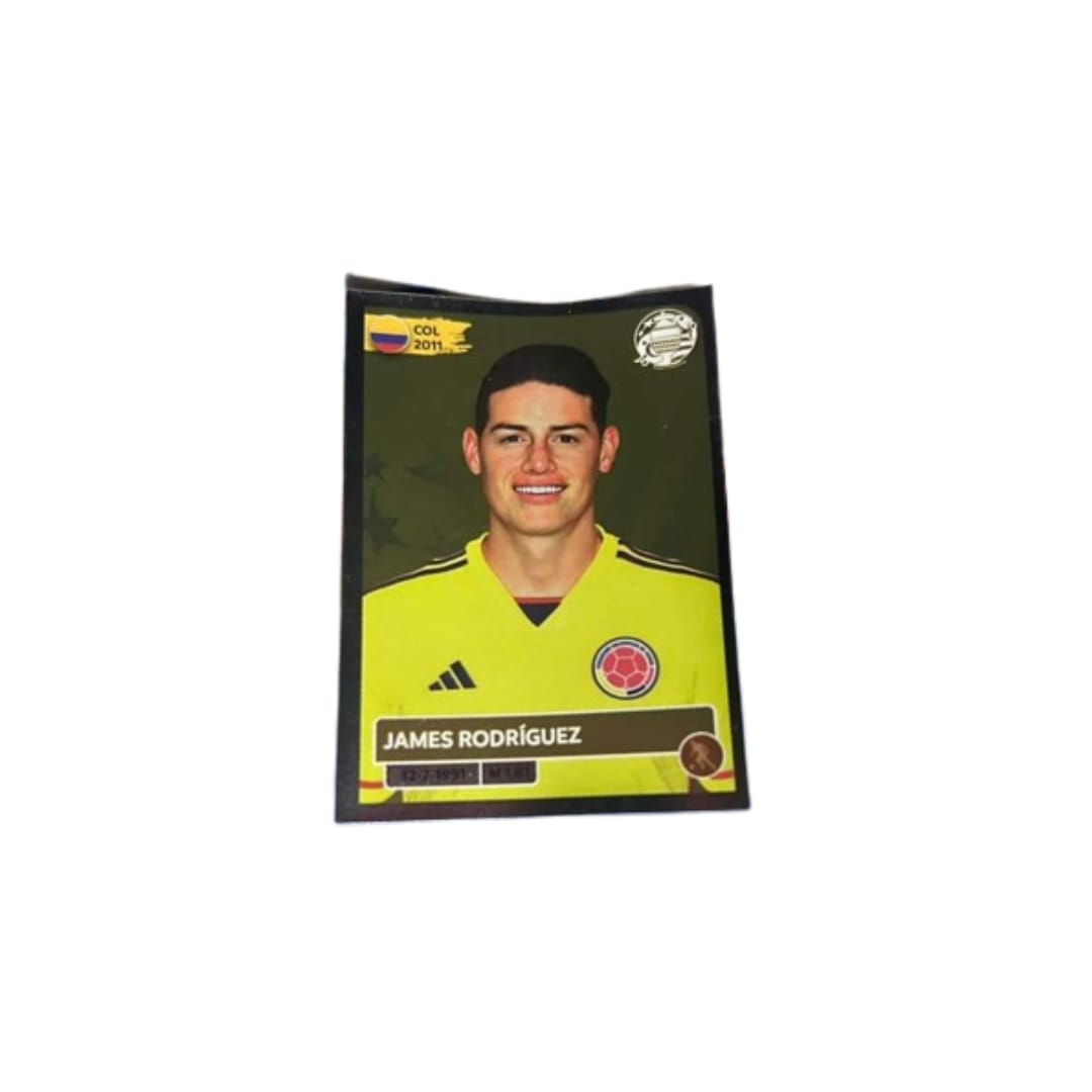 Sticker Holografico James Rodriguez Update Copa America 2024 Panini