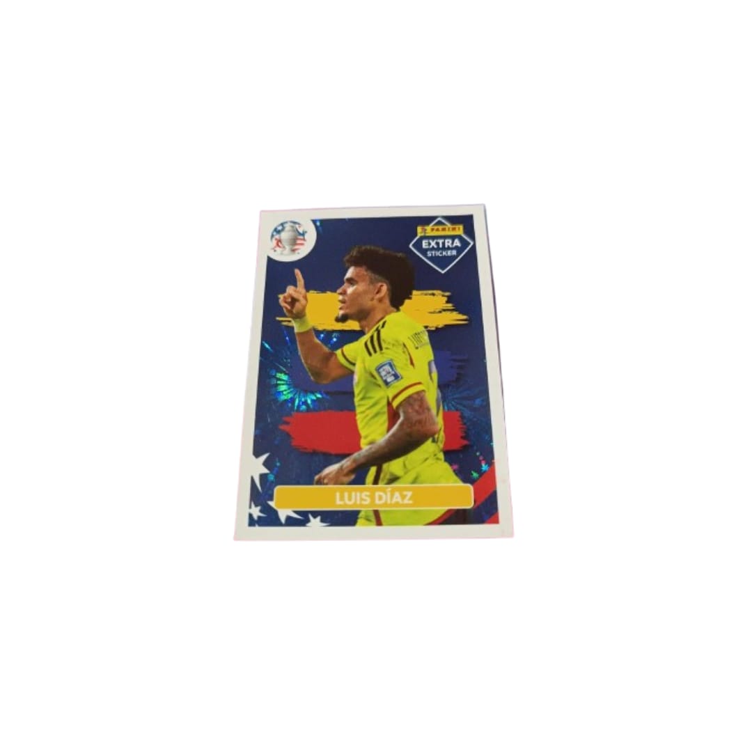 Extra Sticker Base Luis Diaz Copa America 2024 Panini