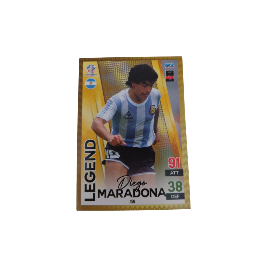 Tarjeta Base Maradona Gol Publications Copa America 2024