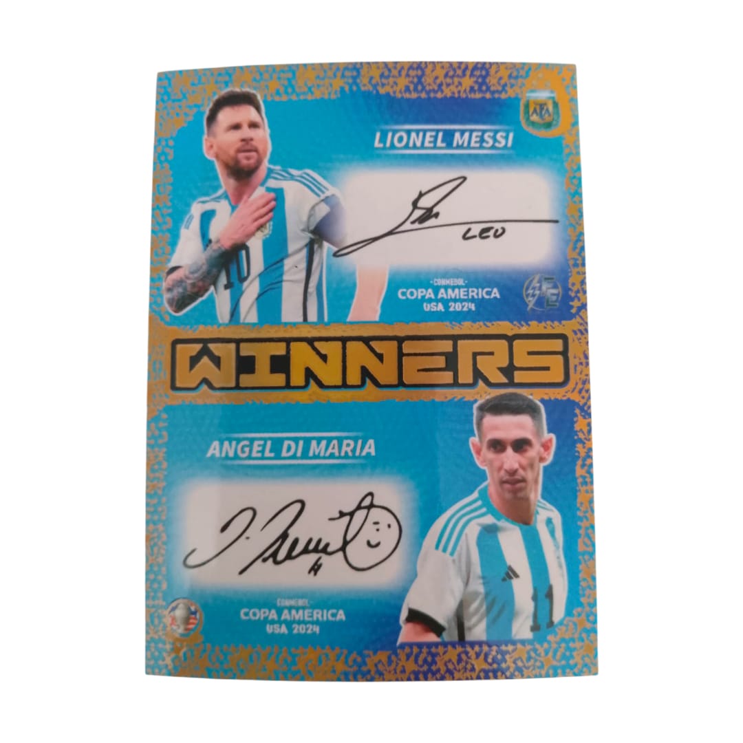 Firma Gold Dual Lionel Messi + Di Maria Flash Edition Copa America 2024