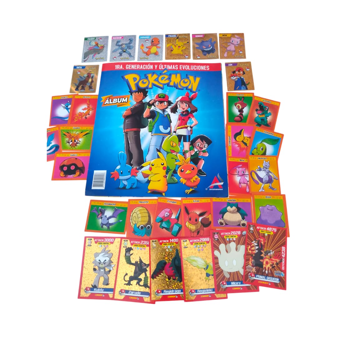 Album Pokemon Primera y Ultimas Evoluciones