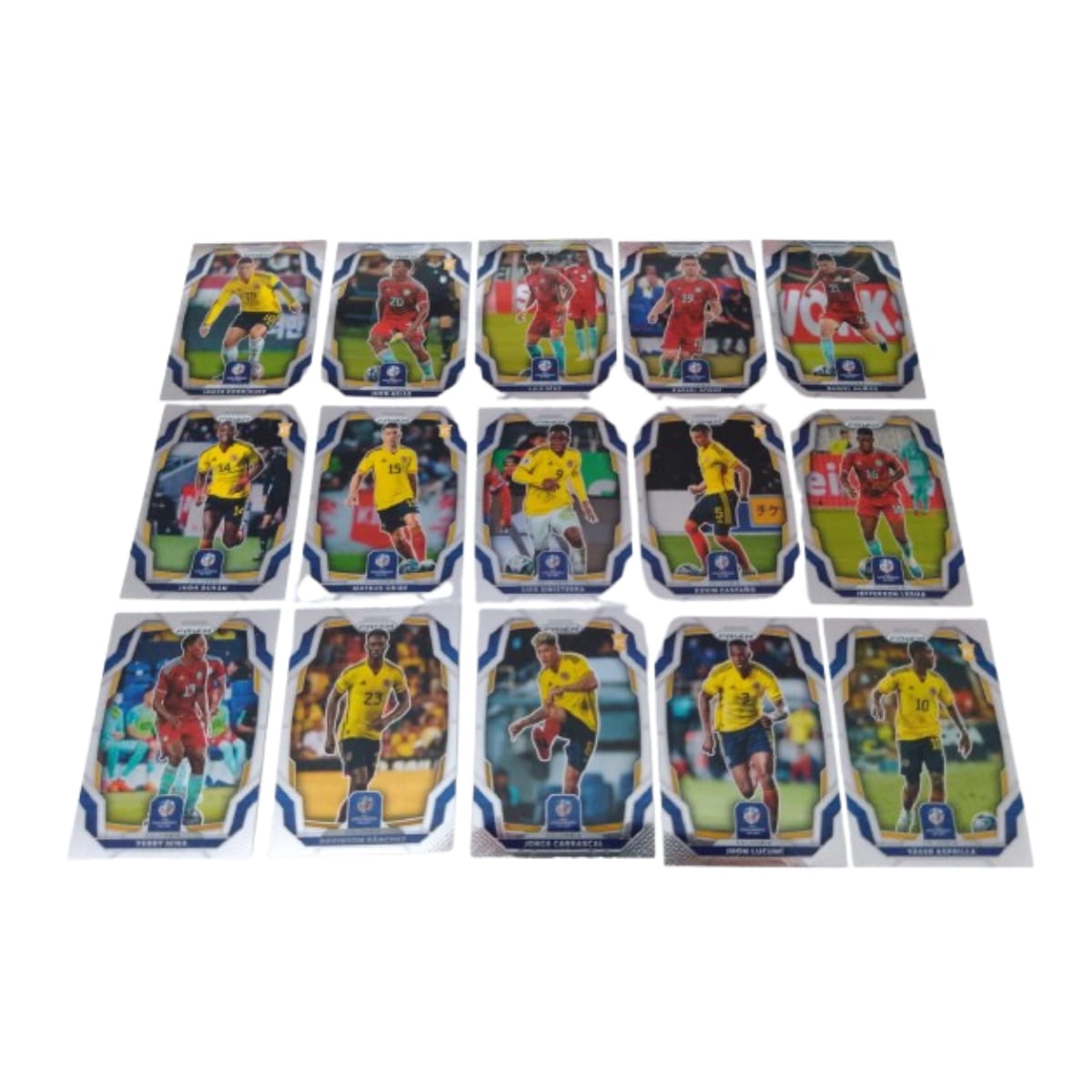 Tarjetas Seleccion Colombia Completa Prizm Panini Copa America 2024