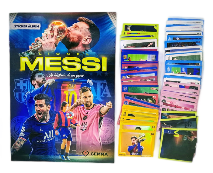 Album Lionel Messi La Historia de un Genio