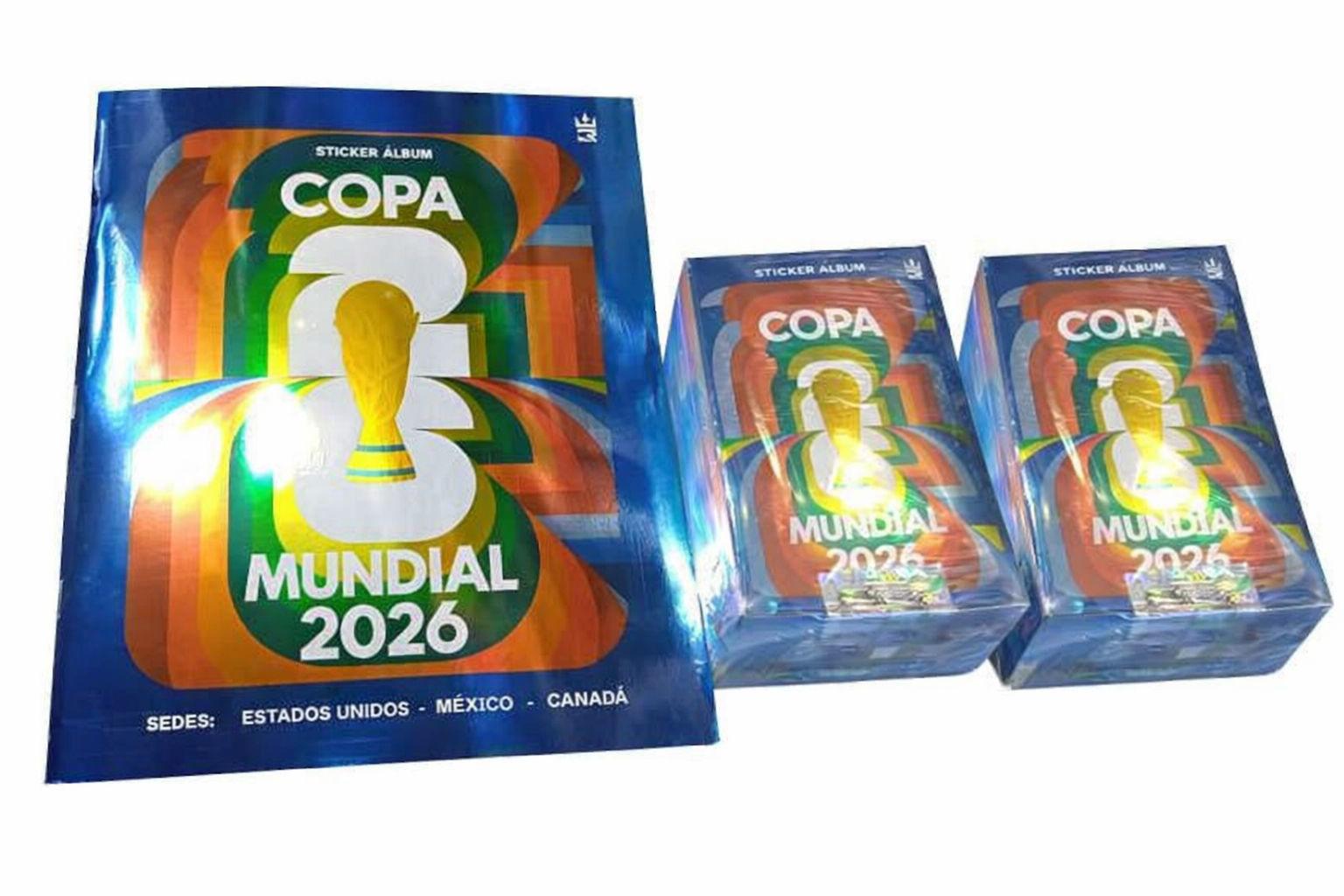 Album Mundial 2026 Editorial 3 Reyes (Navarrete) + 2 Cajas de 50 Sobres