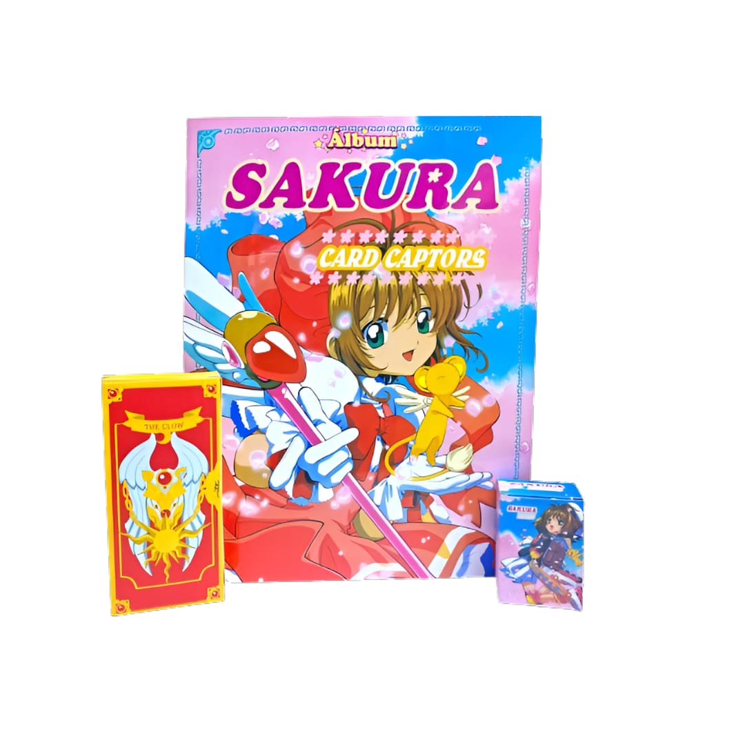 Álbum Sakura Cardcaptors Completo + Cartas Clown