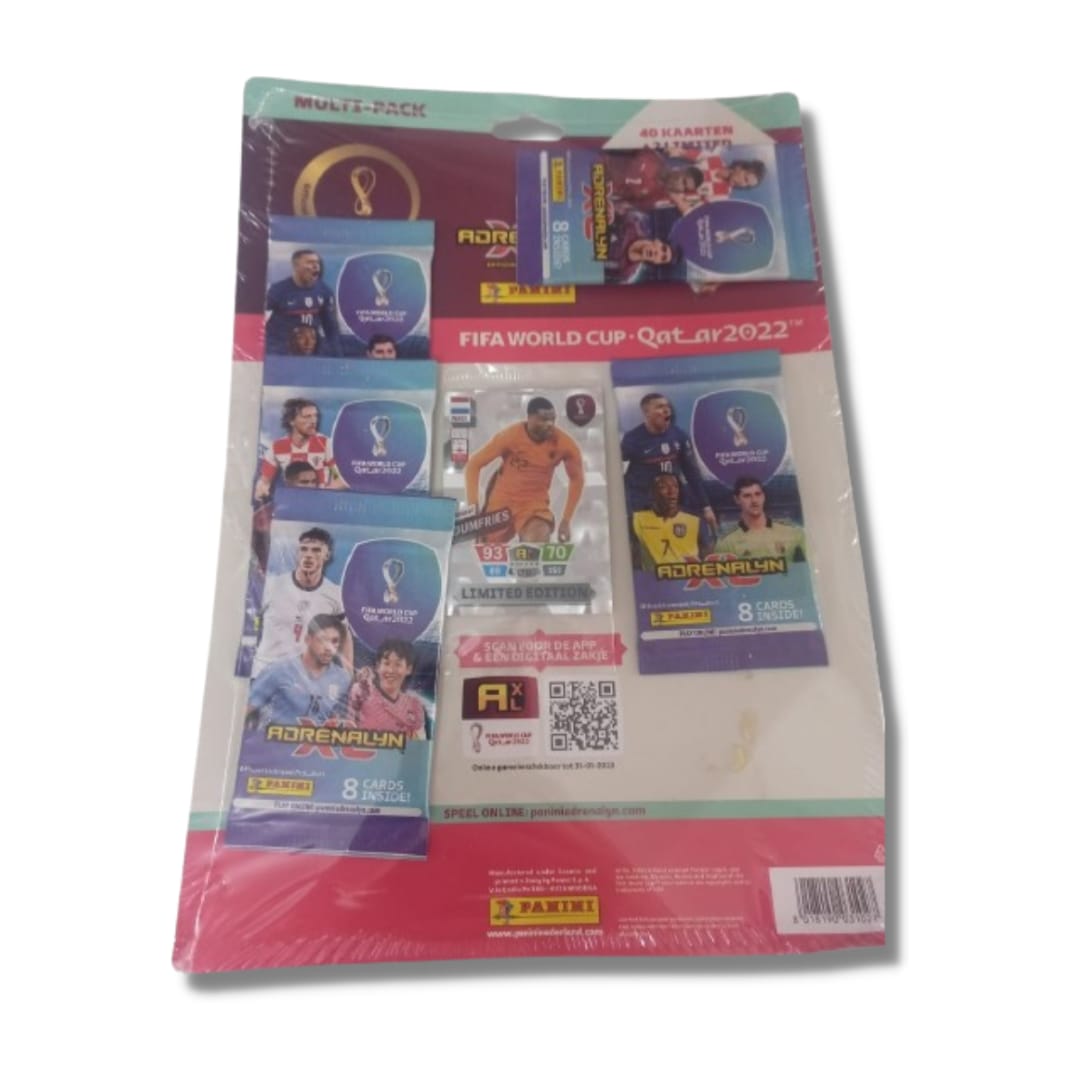 Multipack Adrenalyn Qatar 2022 Panini + Limited Edition