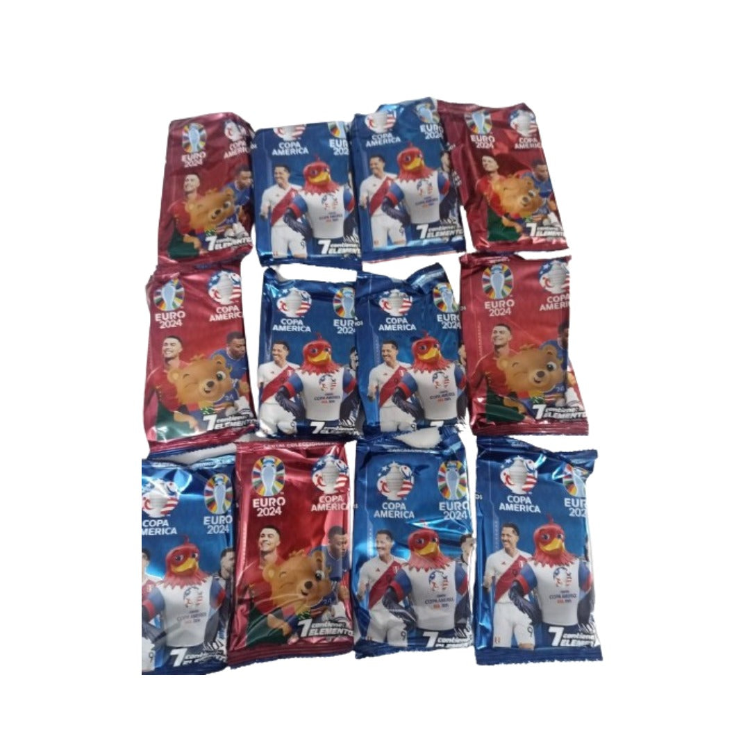 Caja Sellada Trading Cards Copa America 2024 + Eurocopa 2024