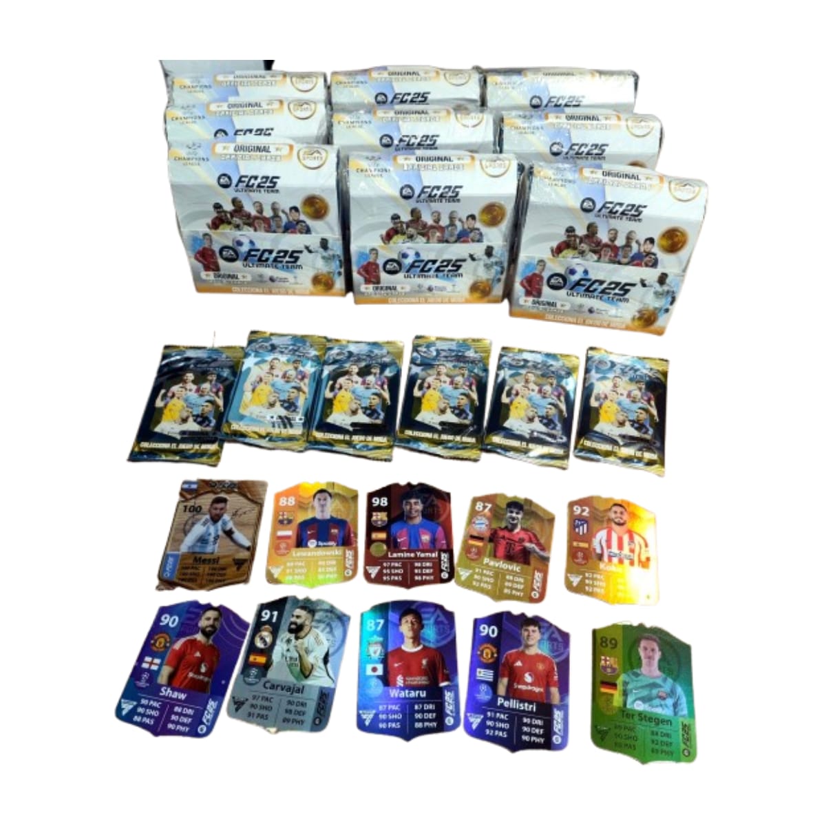 FC 25 Ultimate Team Tarjetas Paquete x 50 Sobres